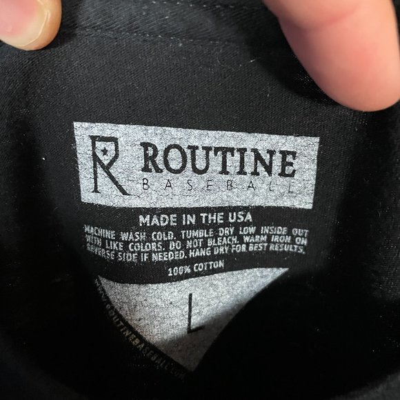 Routine Baseball Gbaby shirt - Picture 2 of 5